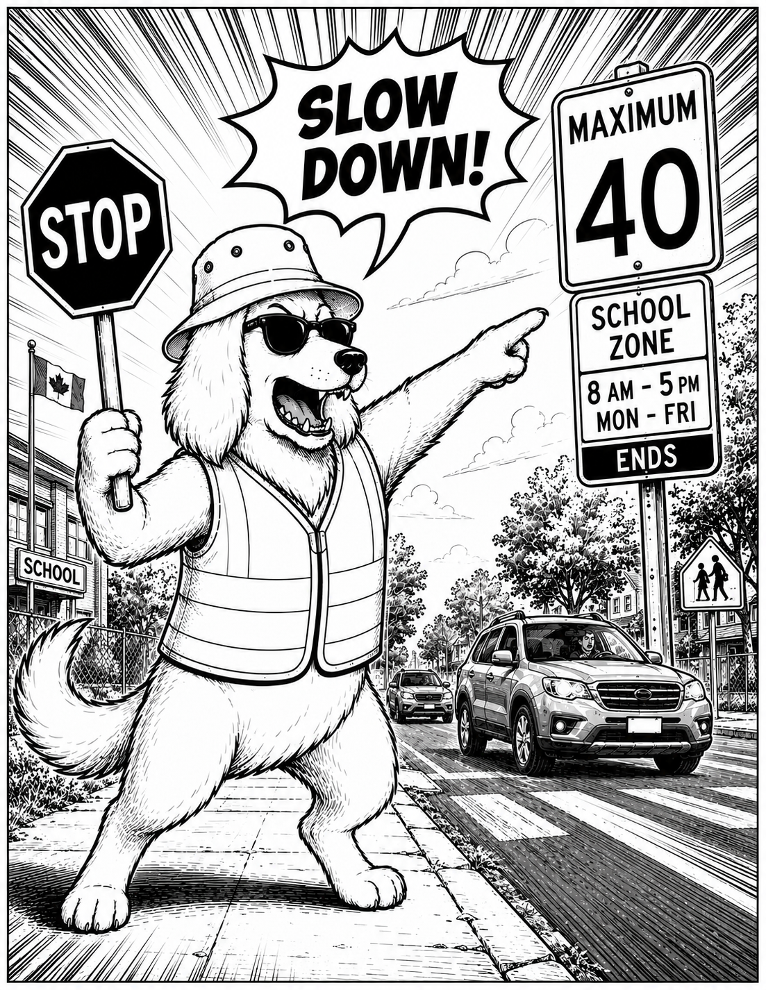 Toby colouring page 41